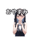失職絶望女子（個別スタンプ：7）