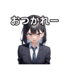 失職絶望女子（個別スタンプ：35）
