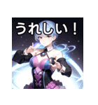 マジシャンファッション女子（個別スタンプ：24）