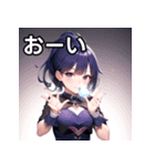 マジシャンファッション女子（個別スタンプ：28）
