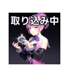 マジシャンファッション女子（個別スタンプ：33）