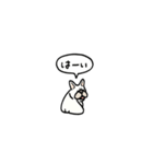 フレンチブルドッグ(フキダシ)（個別スタンプ：9）
