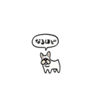 フレンチブルドッグ(フキダシ)（個別スタンプ：14）