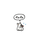 フレンチブルドッグ(フキダシ)（個別スタンプ：16）
