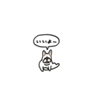 フレンチブルドッグ(フキダシ)（個別スタンプ：39）