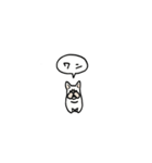 フレンチブルドッグ(フキダシ)（個別スタンプ：40）