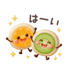 【3D】北欧和菓子（個別スタンプ：12）