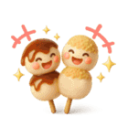 【3D】北欧和菓子（個別スタンプ：27）