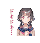 制服の女の子の夏★さわやか（個別スタンプ：30）