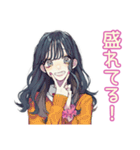 おしゃれJKのSNSあるある♡（個別スタンプ：4）