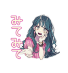 おしゃれJKのSNSあるある♡（個別スタンプ：12）