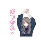 おしゃれJKのSNSあるある♡（個別スタンプ：13）