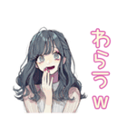 おしゃれJKのSNSあるある♡（個別スタンプ：35）