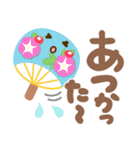 夏❤デカ文字気づかい(敬語＆タメ語)シニア（個別スタンプ：6）