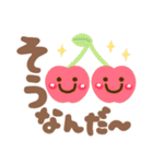 夏❤デカ文字気づかい(敬語＆タメ語)シニア（個別スタンプ：7）