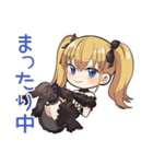 一緒にゲーム★金髪ゴスロリ女子（個別スタンプ：23）
