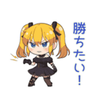 一緒にゲーム★金髪ゴスロリ女子（個別スタンプ：28）