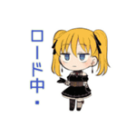 一緒にゲーム★金髪ゴスロリ女子（個別スタンプ：39）
