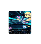 #美術館 *move（個別スタンプ：1）