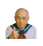 セーラー服おじさん【爆笑★面白い】（個別スタンプ：38）