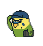 ドット絵セキセイインコちゃん（個別スタンプ：11）