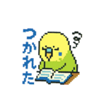 ドット絵セキセイインコちゃん（個別スタンプ：26）