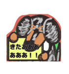 【フリップ芸】シルバーダップルのダックス（個別スタンプ：3）