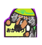【フリップ芸】シルバーダップルのダックス（個別スタンプ：9）