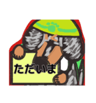 【フリップ芸】シルバーダップルのダックス（個別スタンプ：10）