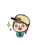 酪農女の子（個別スタンプ：30）