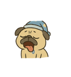 ブサかわパグ（個別スタンプ：7）