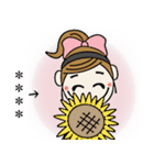 おちゃめのお名前カスタム♡夏の気持ち（個別スタンプ：6）