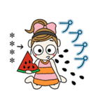 おちゃめのお名前カスタム♡夏の気持ち（個別スタンプ：24）