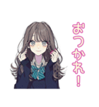 ゆるふわ謝罪★おしゃれJK（個別スタンプ：3）