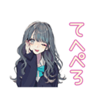 ゆるふわ謝罪★おしゃれJK（個別スタンプ：8）