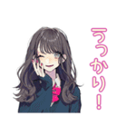 ゆるふわ謝罪★おしゃれJK（個別スタンプ：16）