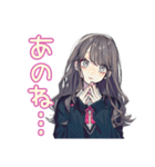 ゆるふわ謝罪★おしゃれJK（個別スタンプ：21）