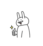 全力うさぎ寂しがり屋さん編（個別スタンプ：40）