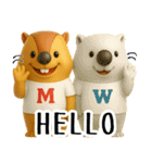 mottoのm＆w♡毎日（個別スタンプ：2）