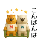 mottoのm＆w♡毎日（個別スタンプ：3）
