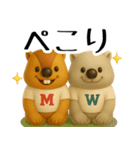 mottoのm＆w♡毎日（個別スタンプ：6）