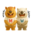 mottoのm＆w♡毎日（個別スタンプ：21）