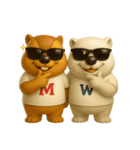 mottoのm＆w♡毎日（個別スタンプ：22）