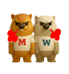 mottoのm＆w♡毎日（個別スタンプ：32）