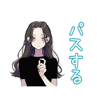 全力で断る★しっかり者な女子（個別スタンプ：18）