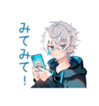 パーカー男子のグルチャでおしゃべり★（個別スタンプ：7）