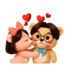 彼氏に送る芋っくま【カップル・彼女】（個別スタンプ：32）
