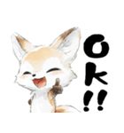涼しげフェネックさん（個別スタンプ：3）