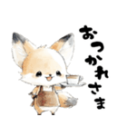 涼しげフェネックさん（個別スタンプ：6）