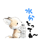 涼しげフェネックさん（個別スタンプ：35）